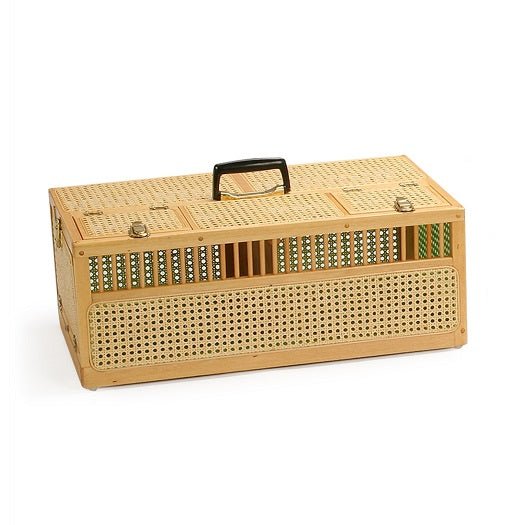 Rattan Basket (Crown) Pigeon Training Basket - Ideal for Training & Transport