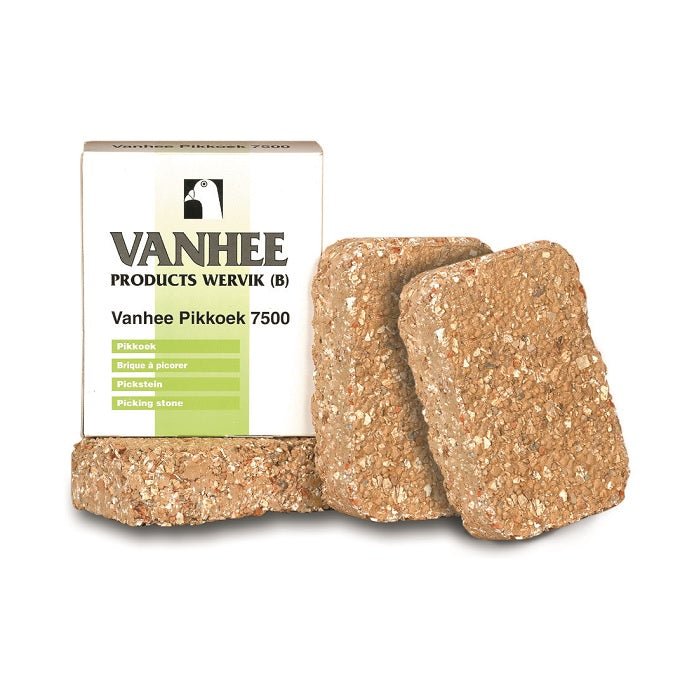 Pickstone 7500 (Vanhee) Premium Picking Stone with Grit for Birds