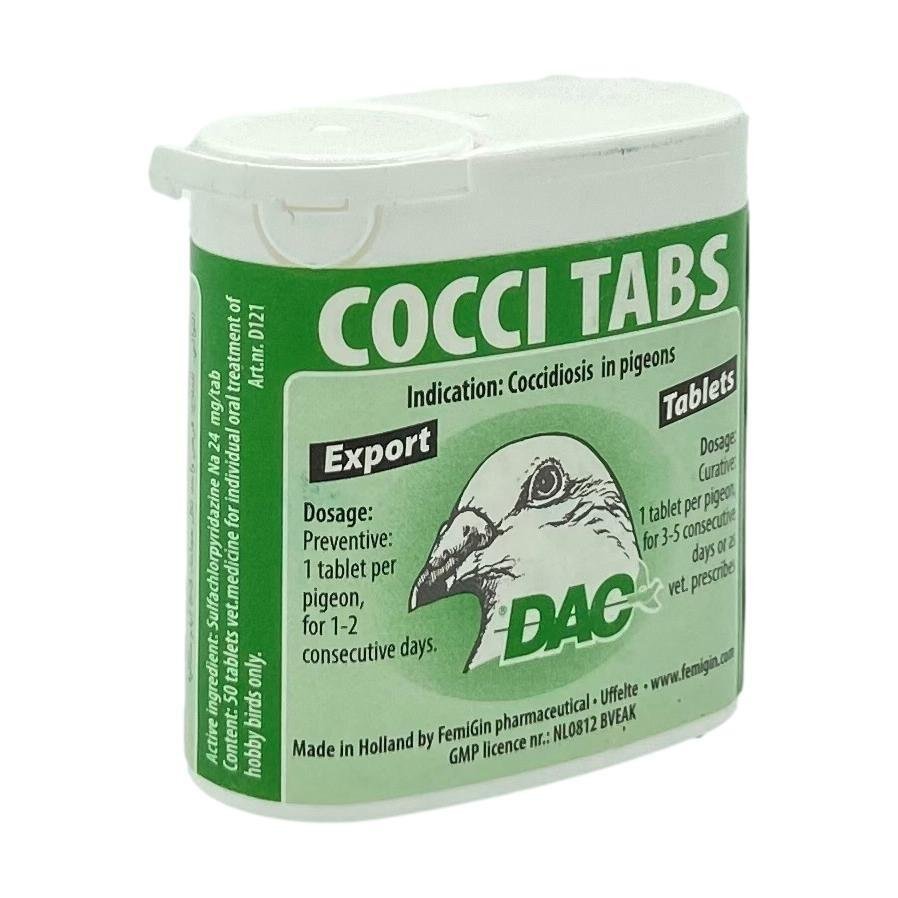 Dac Cocci Tabs - 50 ct