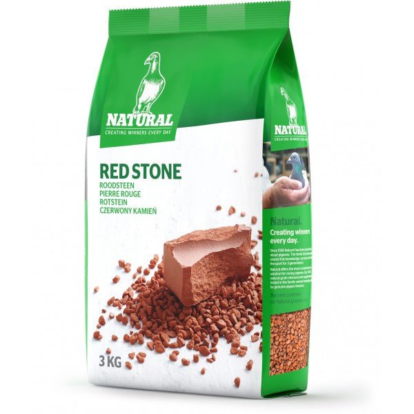 Redstone (Natural) - Pigeon Grit for Optimal Digestion/Red Stone Pigeon Grit