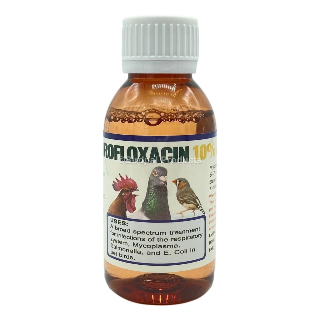 Enrofloxacin 10% for Birds (Generic Baytril)
