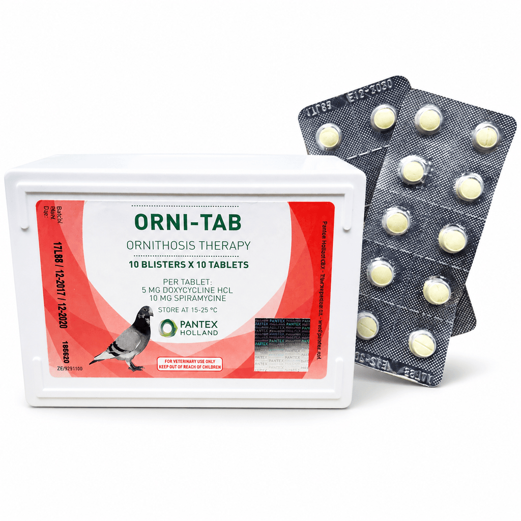 Pantex Orni-Tab - Ornithosis Therapy Tablets for Pigeons