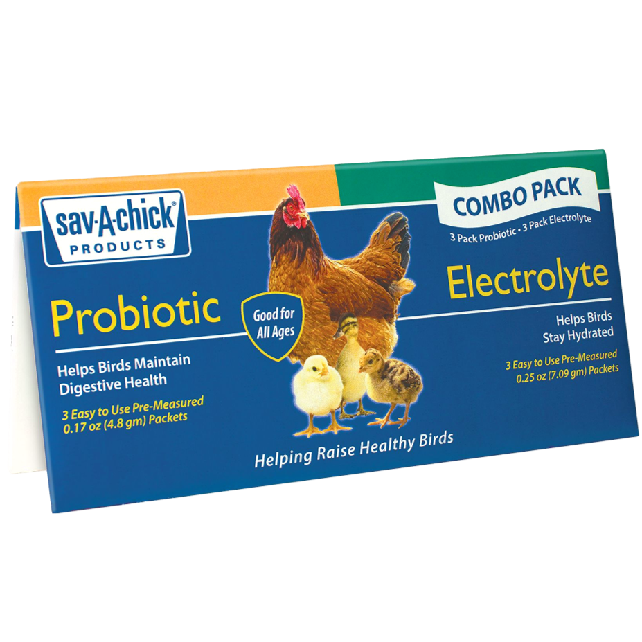 Sav-A-Chick Probiotic & Electrolyte Combo Pack
