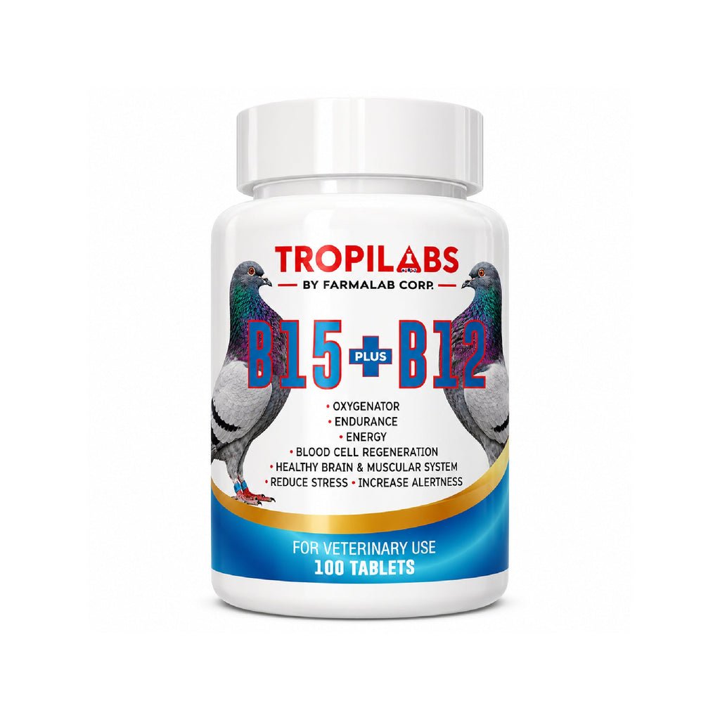 Tropilabs by Farmalab B15+B12 Tabs for Pigeons